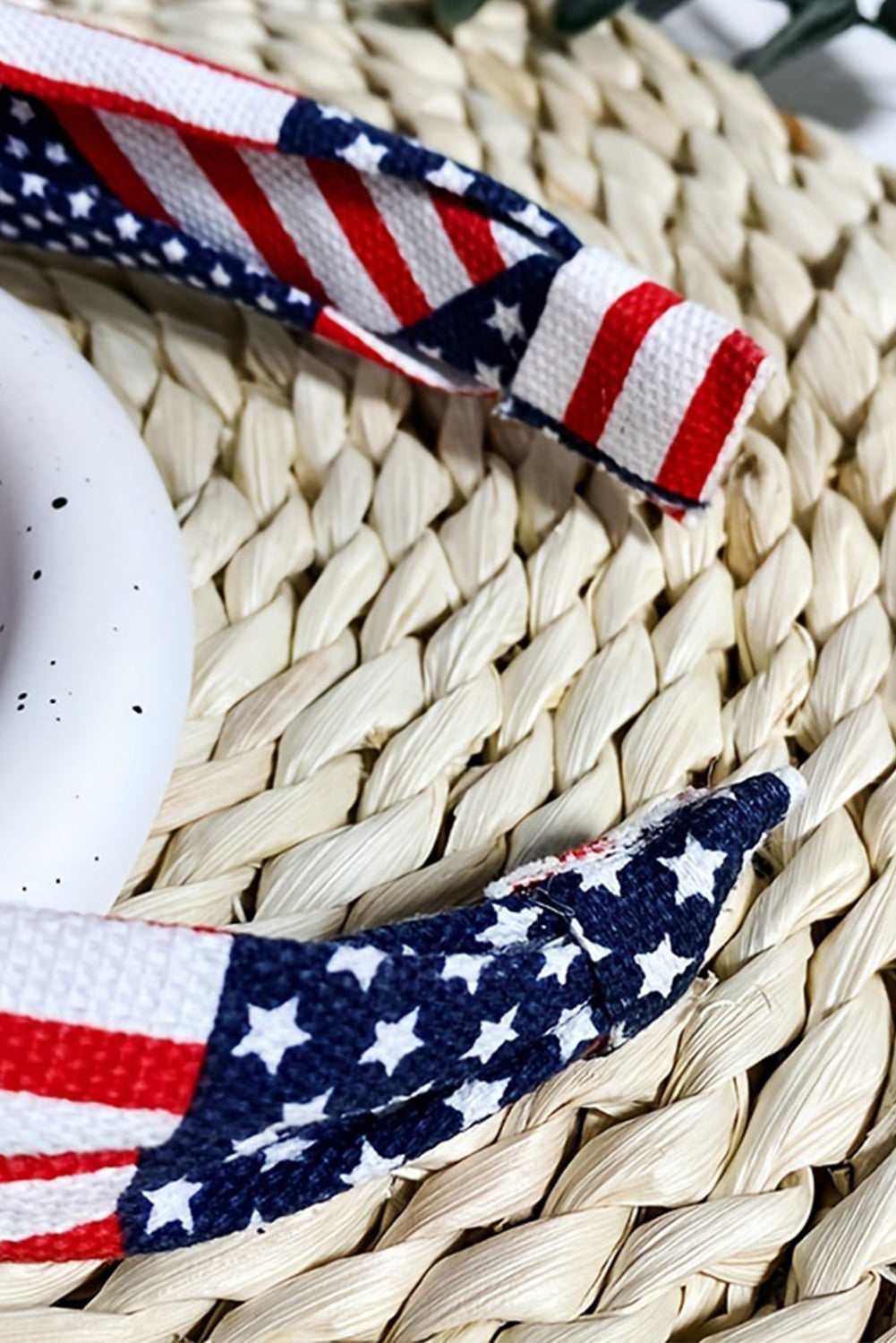 American Flag Knotted Headband